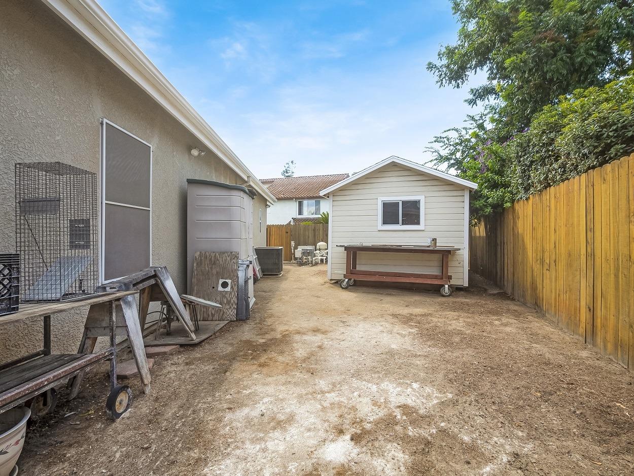 602 Fallbrook Avenue Clovis, CA 93611 - Photo 45 of 51 a view of backyard with cabin