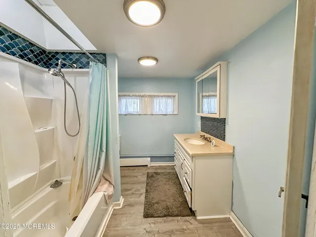 a room with a washer and dryer