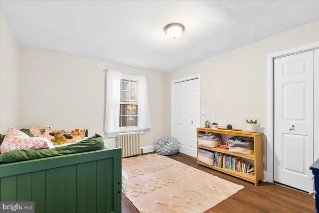 a room with furniture and a window