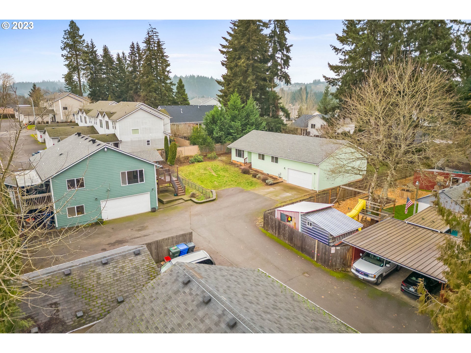1484 Wiltsey Road Southeast Salem, OR 97306 - Photo 23 of 31 a view of a house with a yard