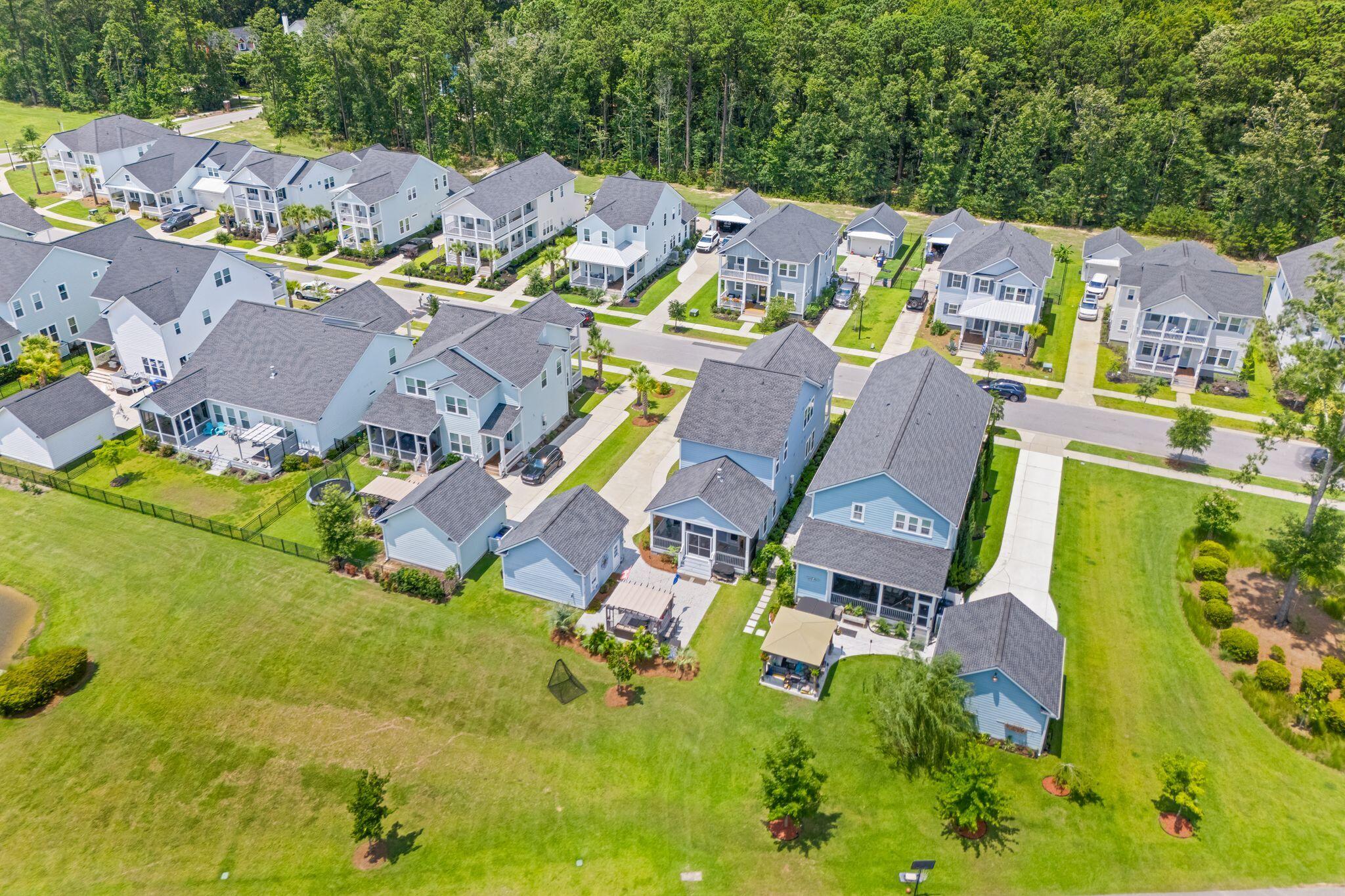 1779 Timmons Street Mount Pleasant, SC 29466 - Photo 55 of 65 Aerial Footprint - Back