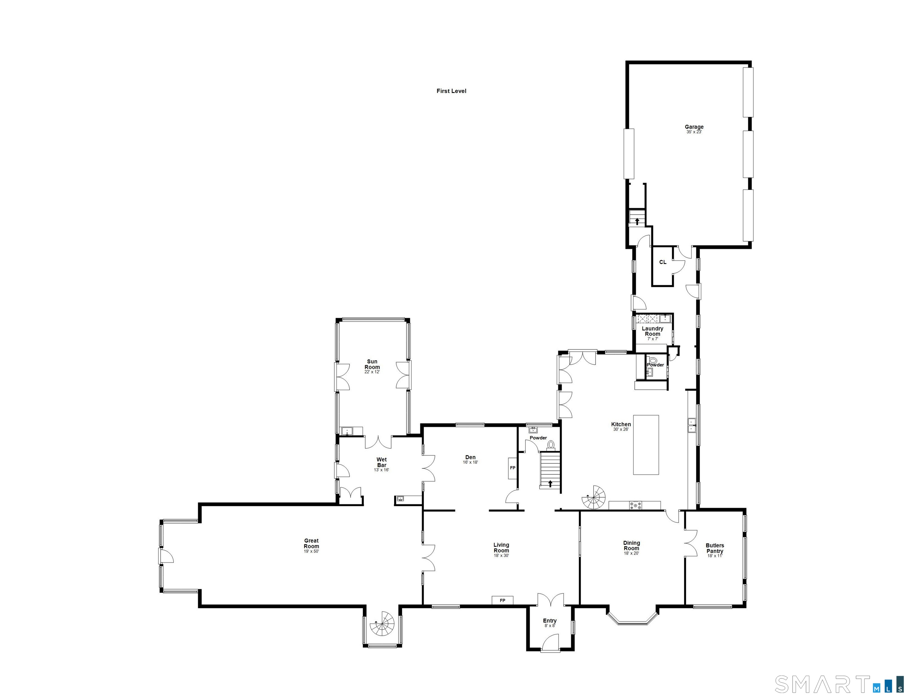 214 Good Hill Road Weston, CT 06883 - Photo 29 of 37 a picture of floor plan