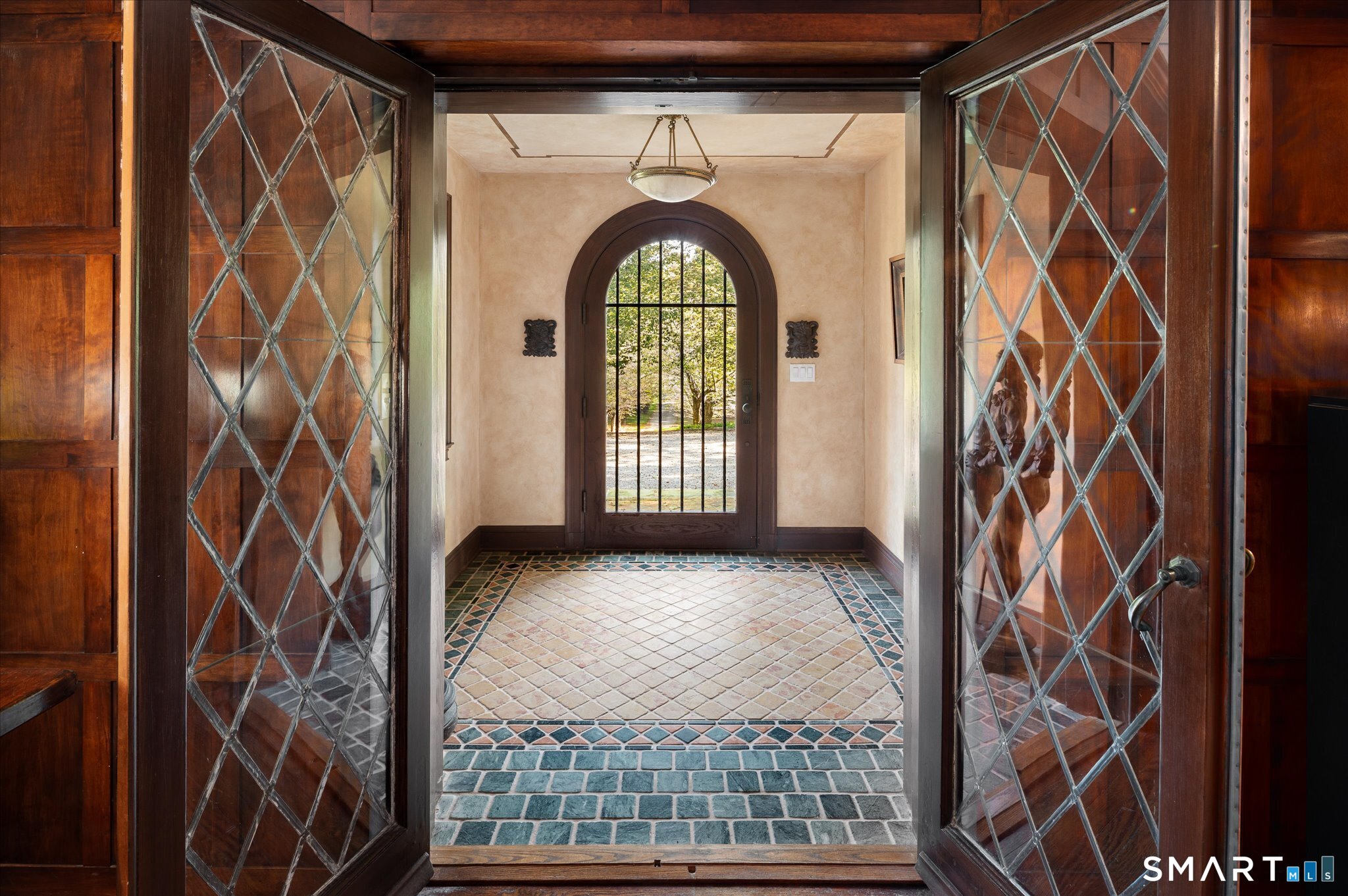 214 Good Hill Road Weston, CT 06883 - Photo 4 of 37 a view of a door with wooden door