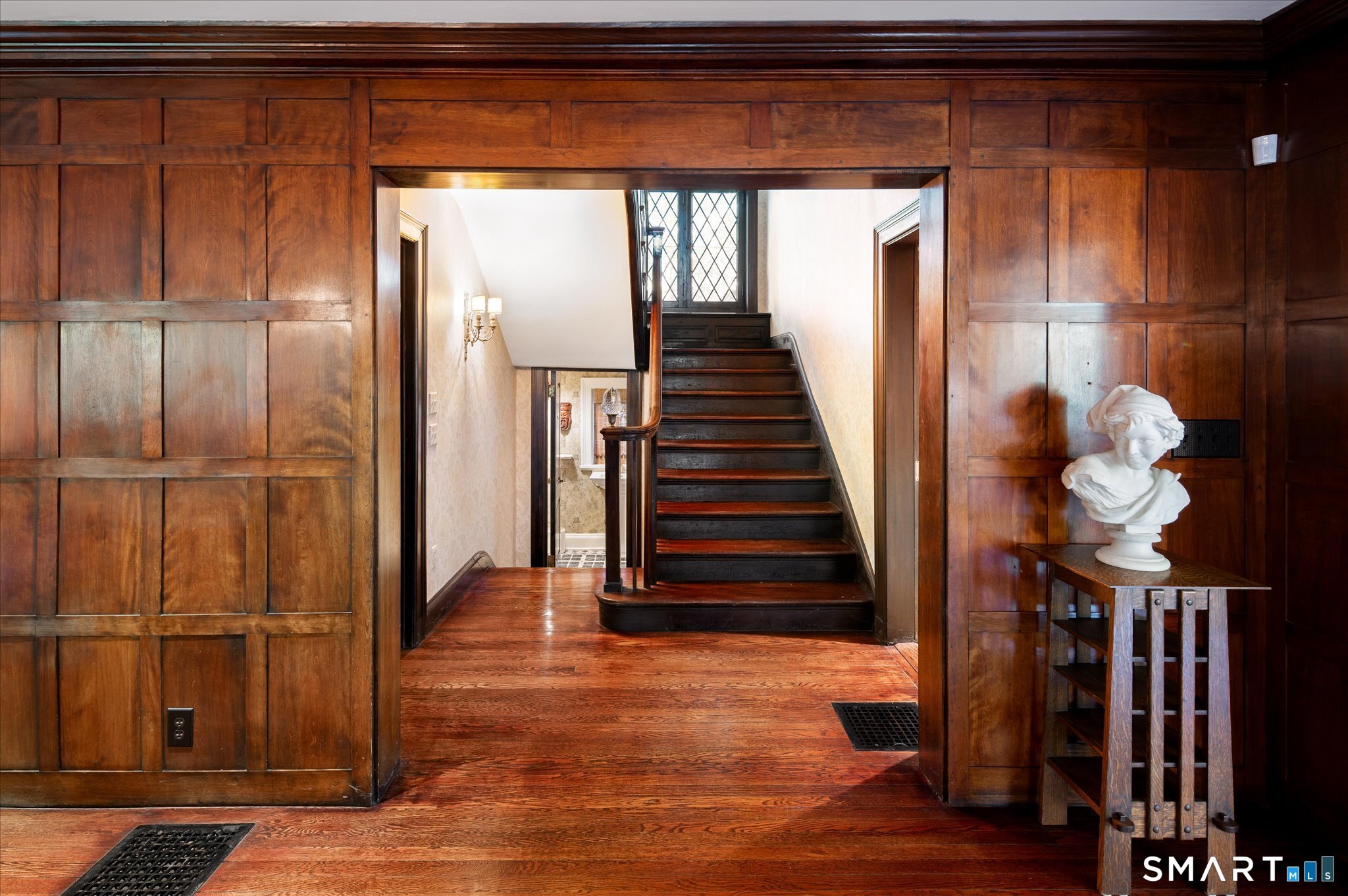 214 Good Hill Road Weston, CT 06883 - Photo 5 of 37 a view of entryway and hall with wooden floor