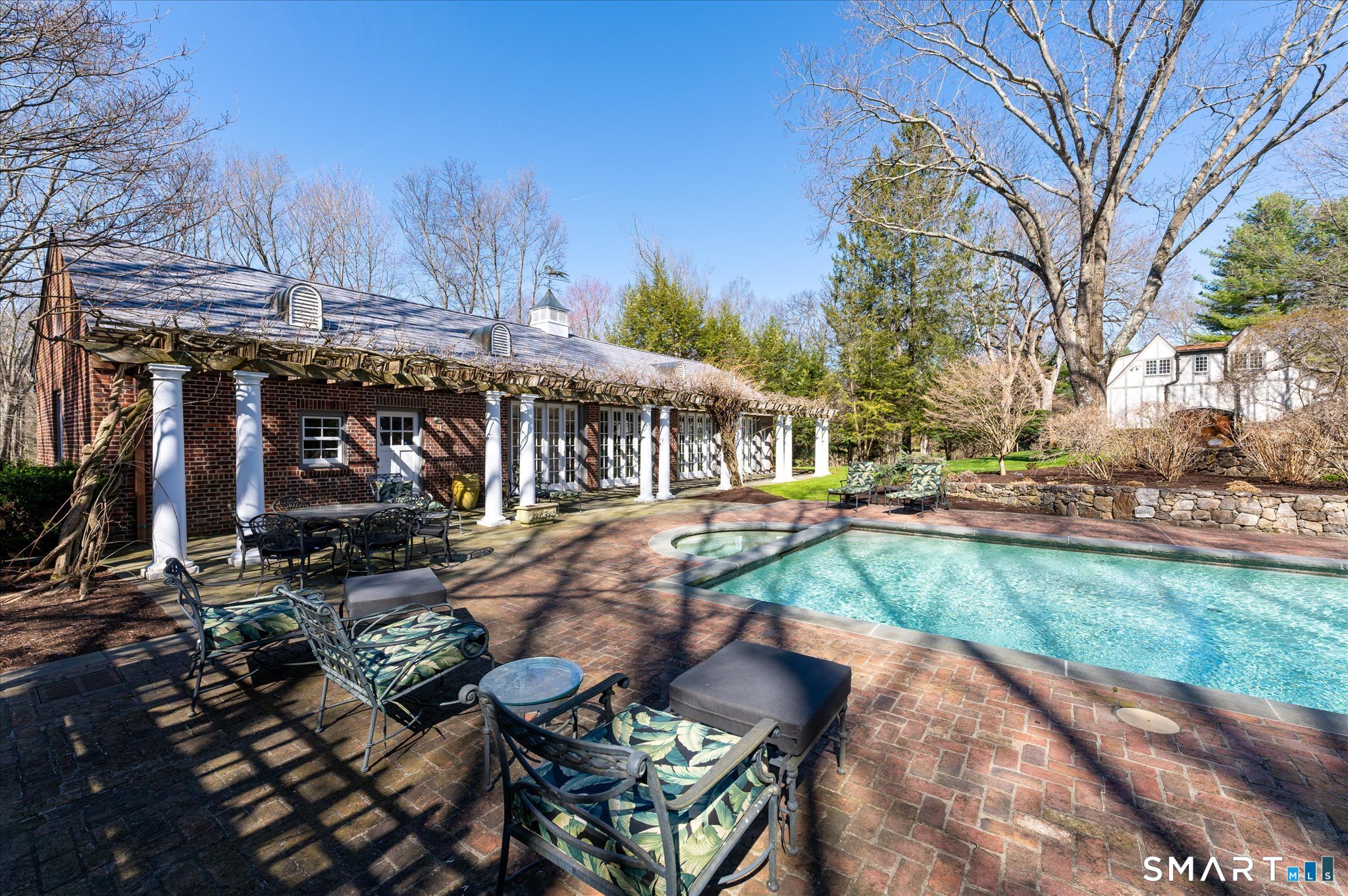 214 Good Hill Road Weston, CT 06883 - Photo 10 of 37 a view of a street with sitting area