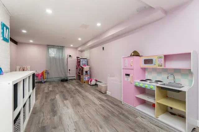 a view of storage and utility room