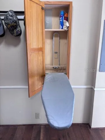 a view of a hallway with interior of the house
