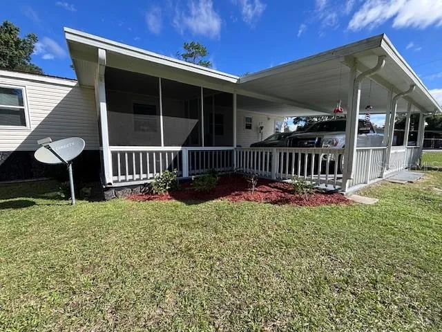 a front view of a house having yard