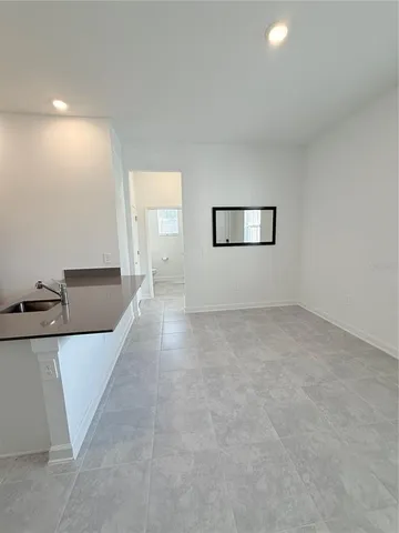 a view of a livingroom with a fireplace