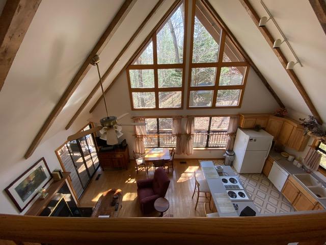 384 Laurel Road Townsend, TN 37882 - Photo 3 of 23 View from Loft to Living area