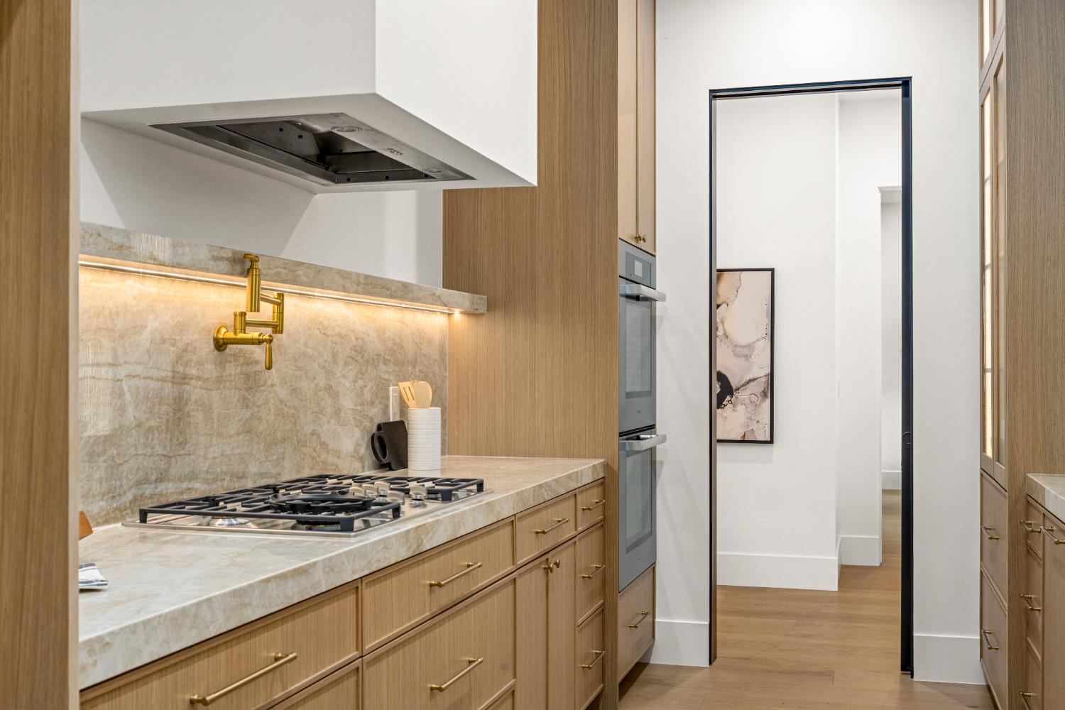 3140 Rattlesnake Road Newcastle, CA 95658 - Photo 16 of 78 a kitchen with a stove and a refrigerator