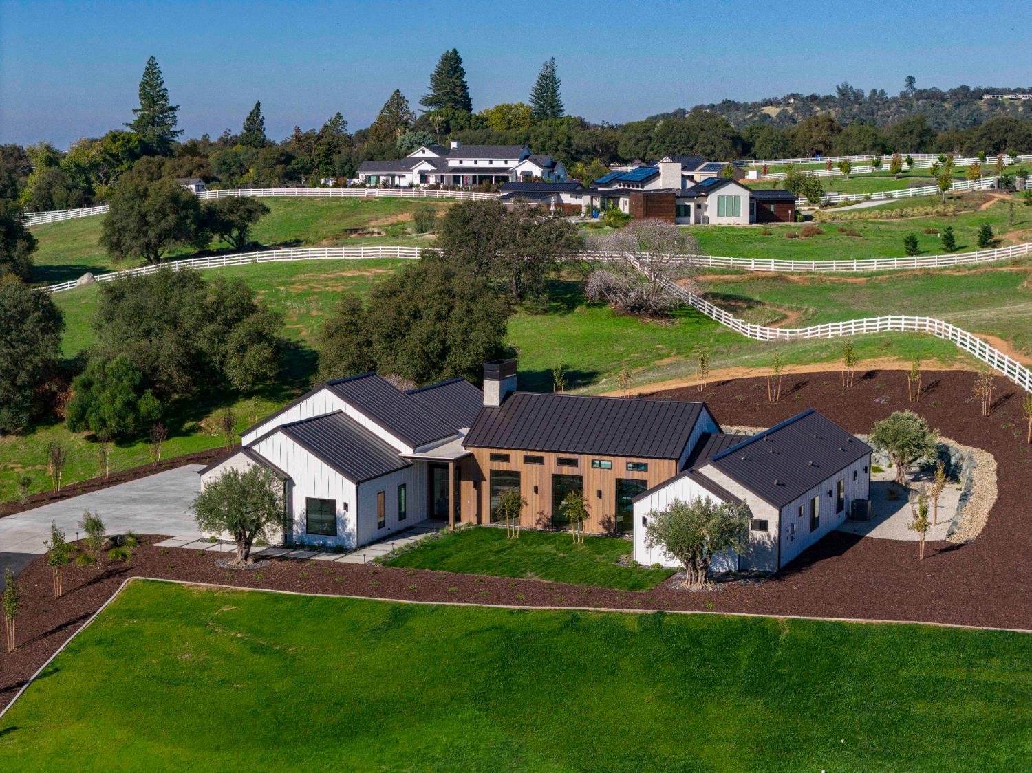 3140 Rattlesnake Road Newcastle, CA 95658 - Photo 2 of 78 an aerial view of a house with a garden