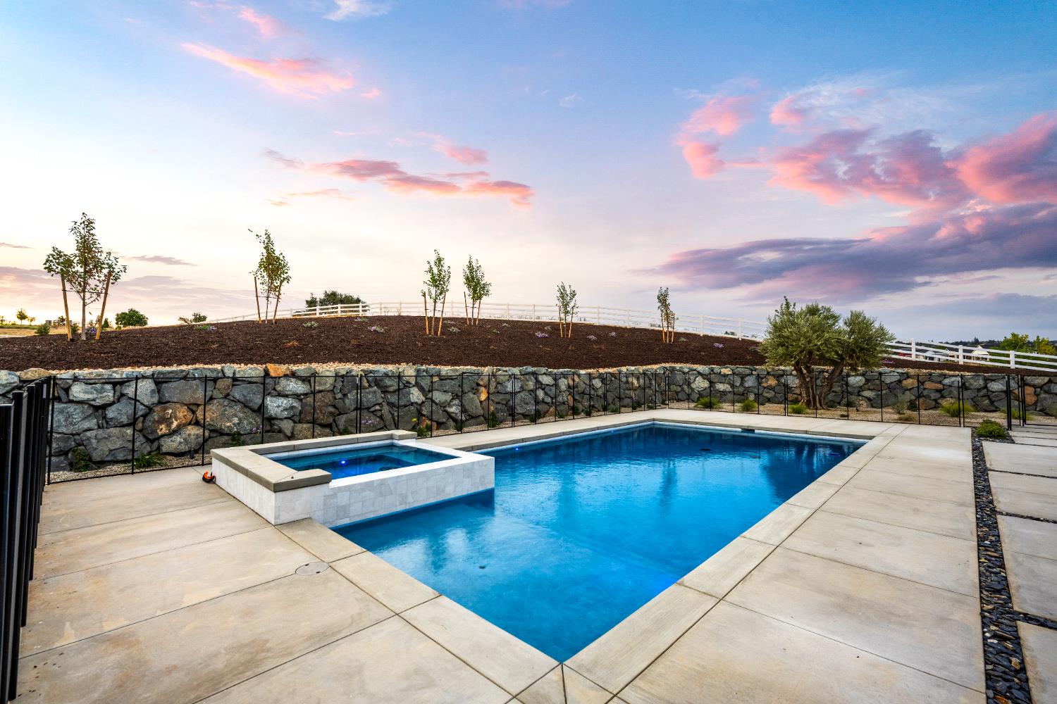 3140 Rattlesnake Road Newcastle, CA 95658 - Photo 52 of 78 a view of swimming pool with outdoor seating and city view