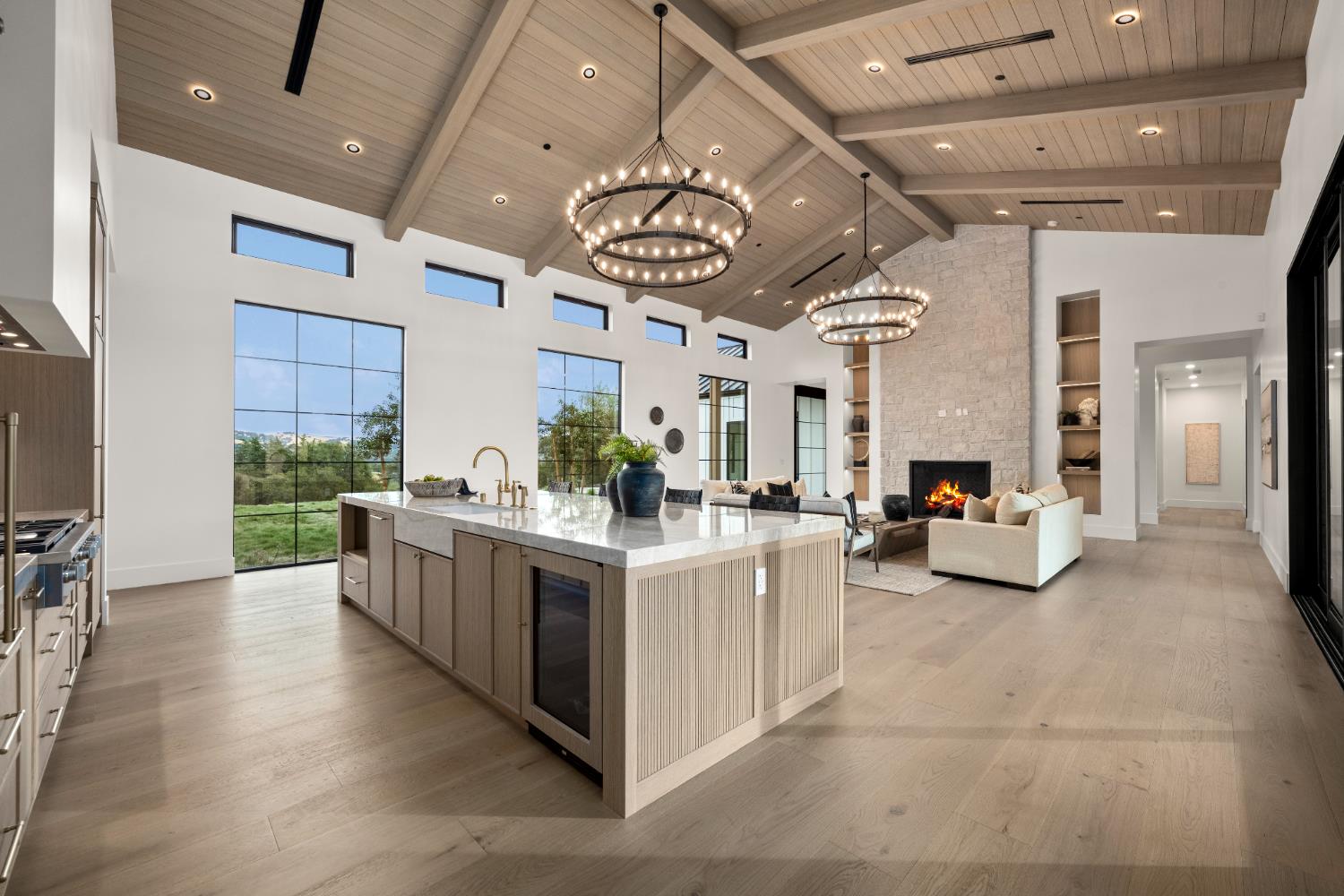 3140 Rattlesnake Road Newcastle, CA 95658 - Photo 8 of 78 a large white kitchen with a large window