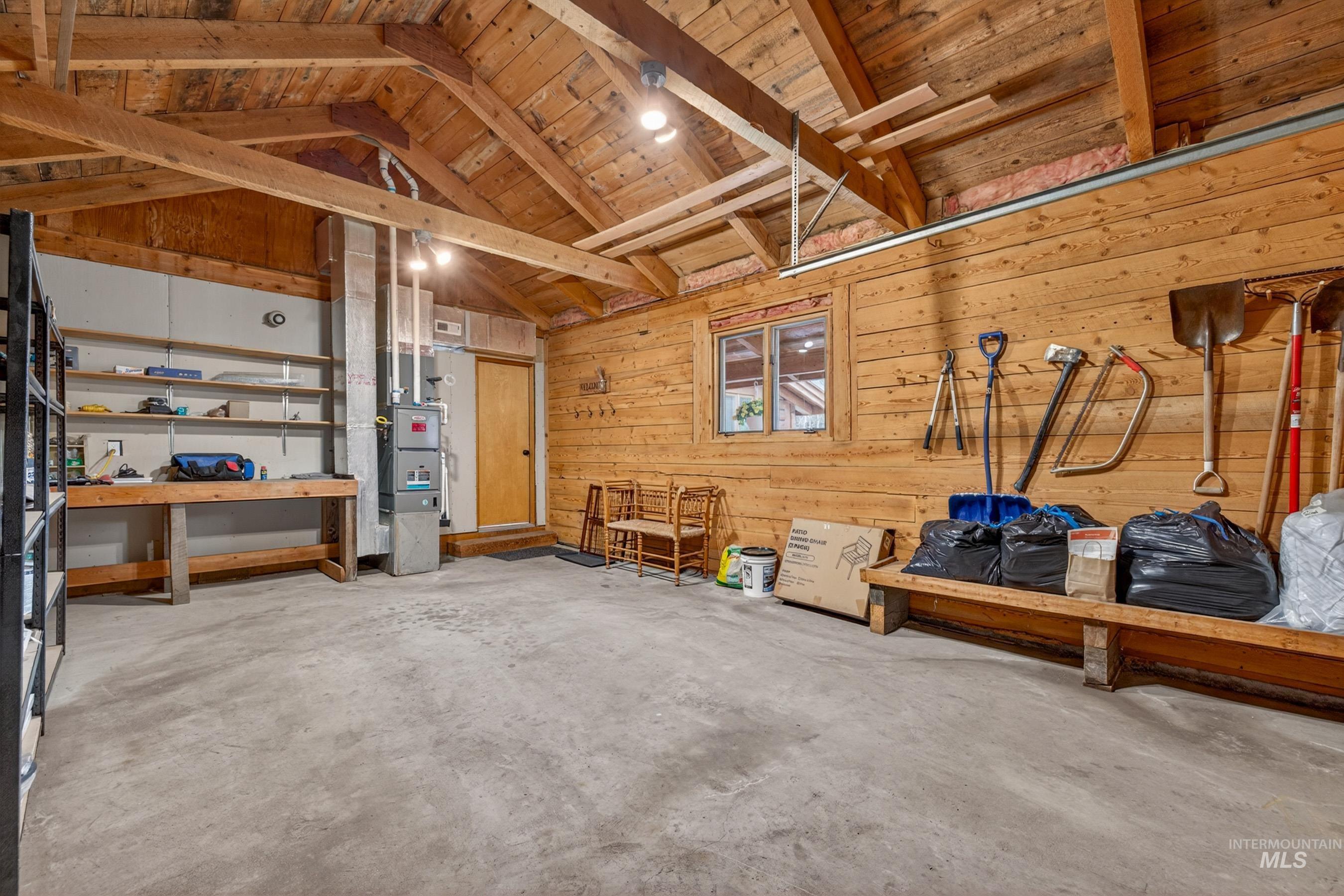 14170 Jefferson Road McCall, ID 83638 - Photo 20 of 31 Single-car garage and storage. Note that the garage door is not automatic.