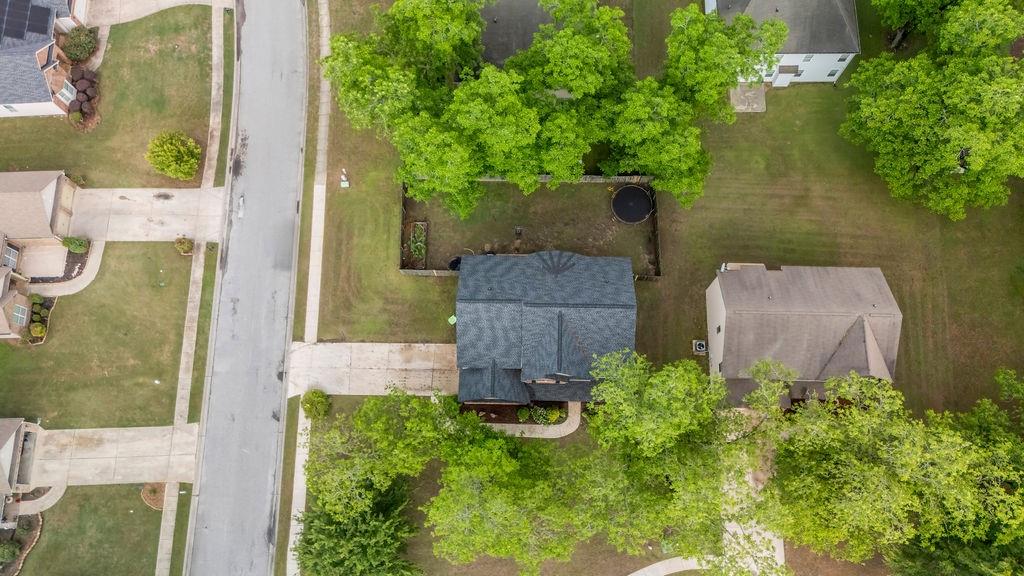 126 Meadow's Walk Drive Byron, GA 31008 - Photo 35 of 37 an aerial view of a house with a yard