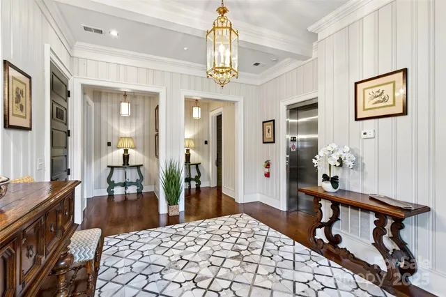 a flower pot with wooden fence