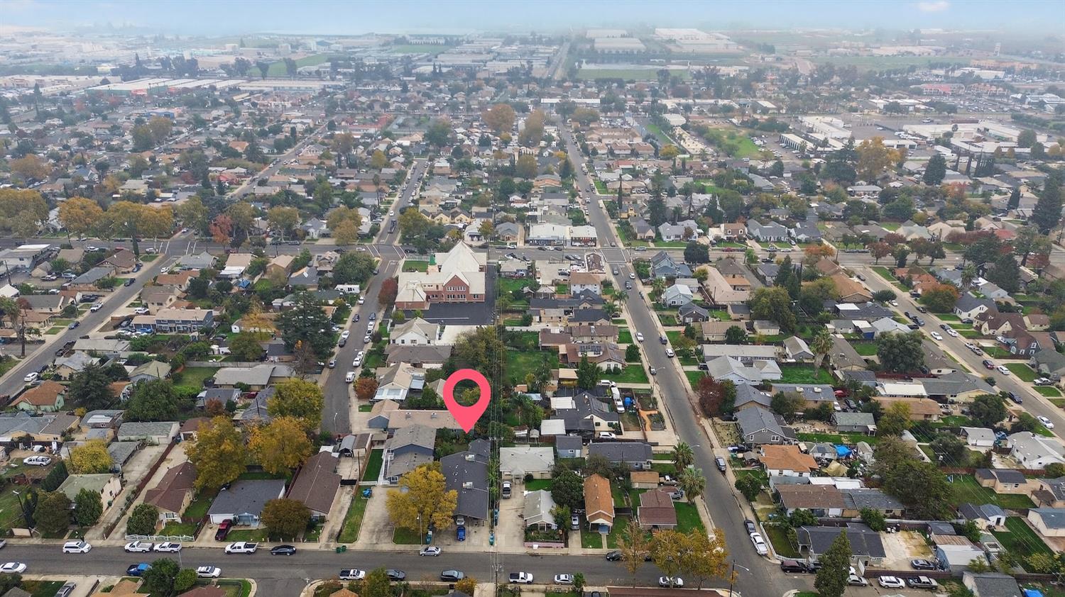 834 South Washington Street Lodi, CA 95240 - Photo 30 of 42 an aerial view of city