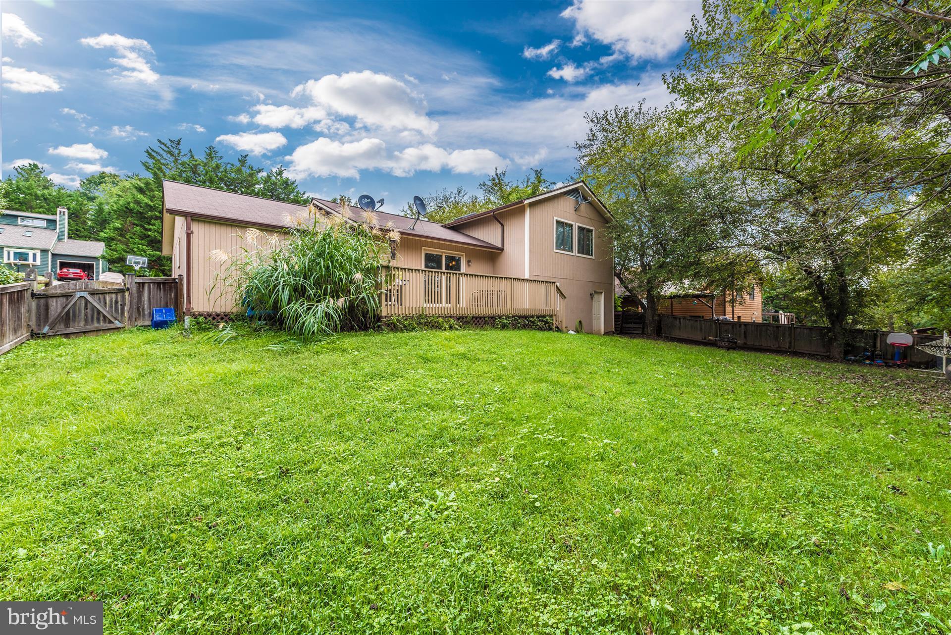 6908 Fox Chase Road New Market, MD 21774 - Photo 22 of 30 Large Backyard - Fully Fenced with Deck