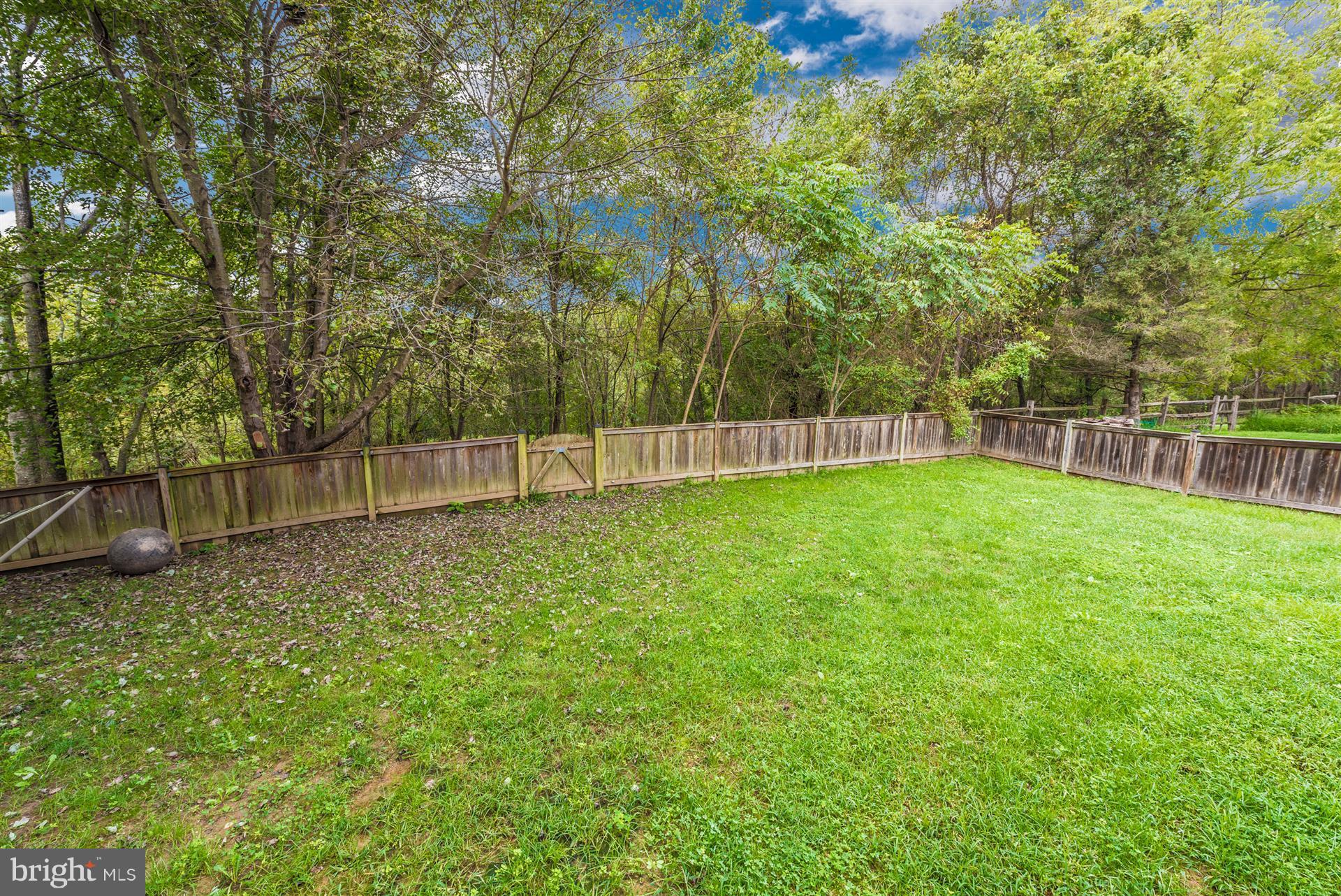 6908 Fox Chase Road New Market, MD 21774 - Photo 25 of 30 Large Fully Fenced Backyard Backing to Trees