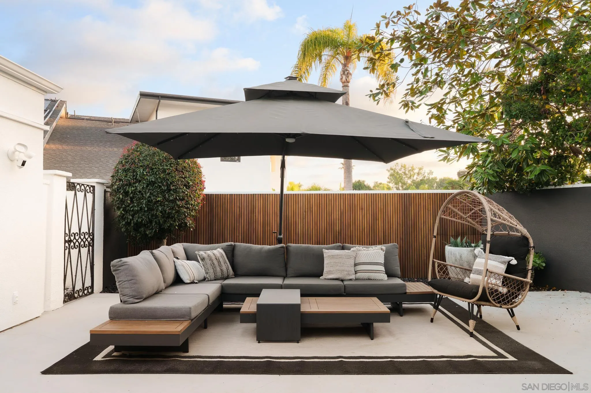 7026 Estrella De Mar Road Carlsbad, CA 92009 - Photo 21 of 46 a view of outdoor space with seating