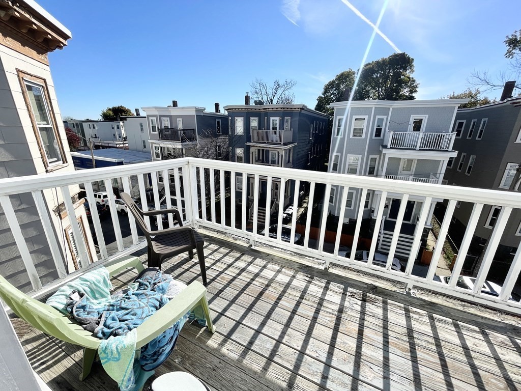 9 Taft Street, Unit 3 Boston, MA 02125 - Photo 10 of 10 a view of balcony with furniture