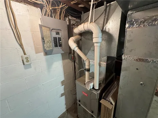 a view of storage and utility room