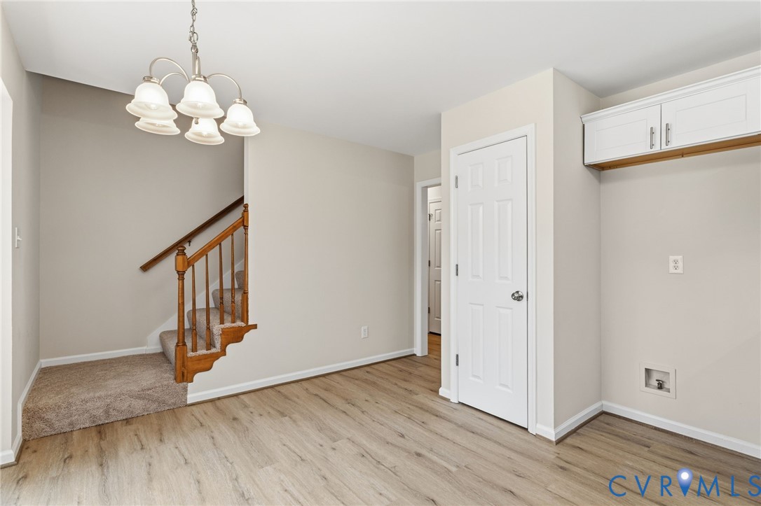 14624 Wilkinson Road Dewitt, VA 23840 - Photo 12 of 47 a view of an entryway with wooden floor