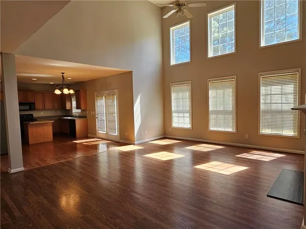 a view of an entryway with a window
