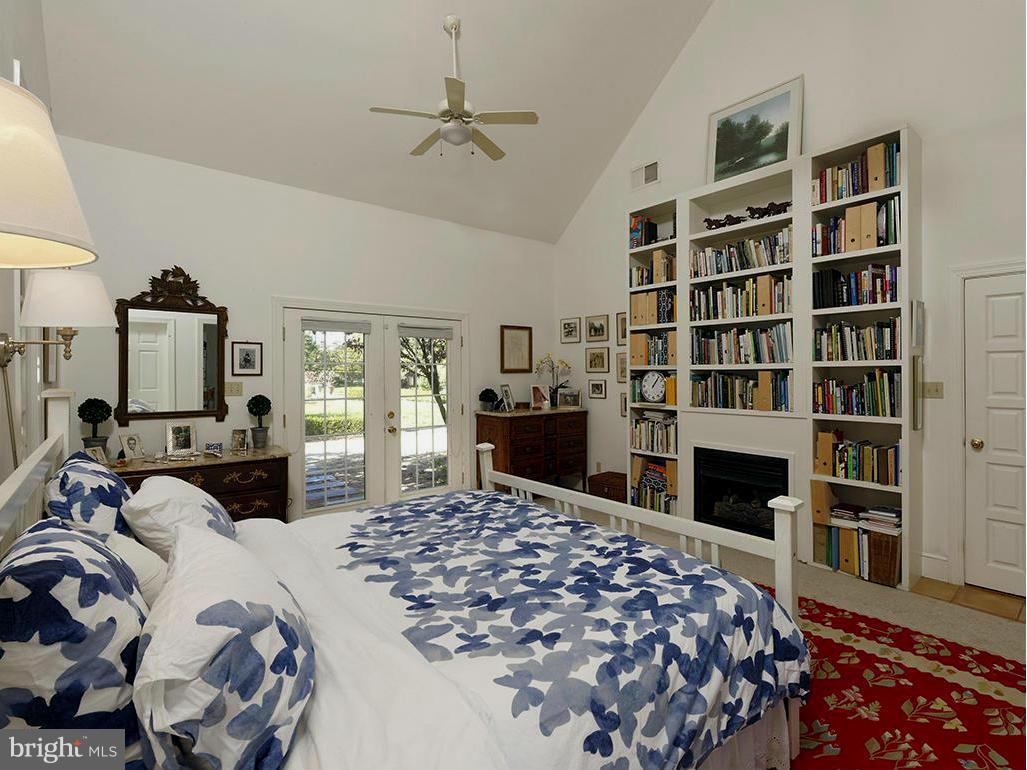 1176 Delaplane Grade Road Upperville, VA 20184 - Photo 13 of 30 Vaulted Ceiling in light filled Master Bedroom