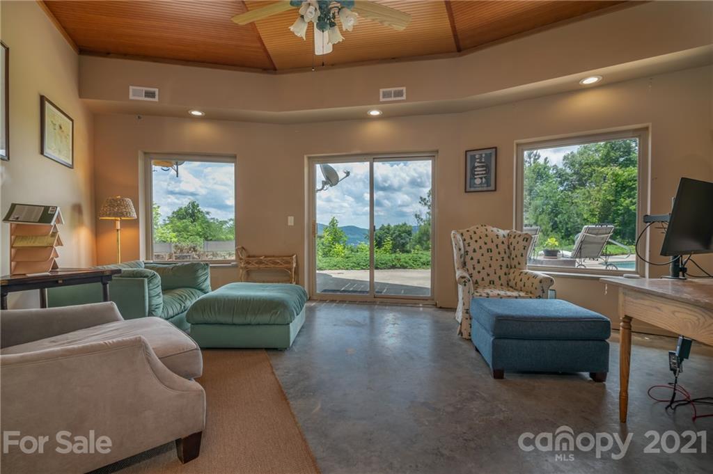 281 Big Rock Road Bostic, NC 28018 - Photo 22 of 48 a living room with furniture and a large window