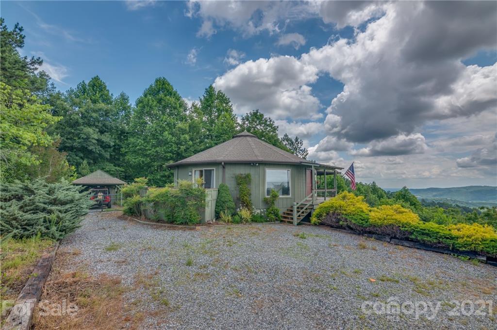 281 Big Rock Road Bostic, NC 28018 - Photo 27 of 48 a view of a house with a yard and plants