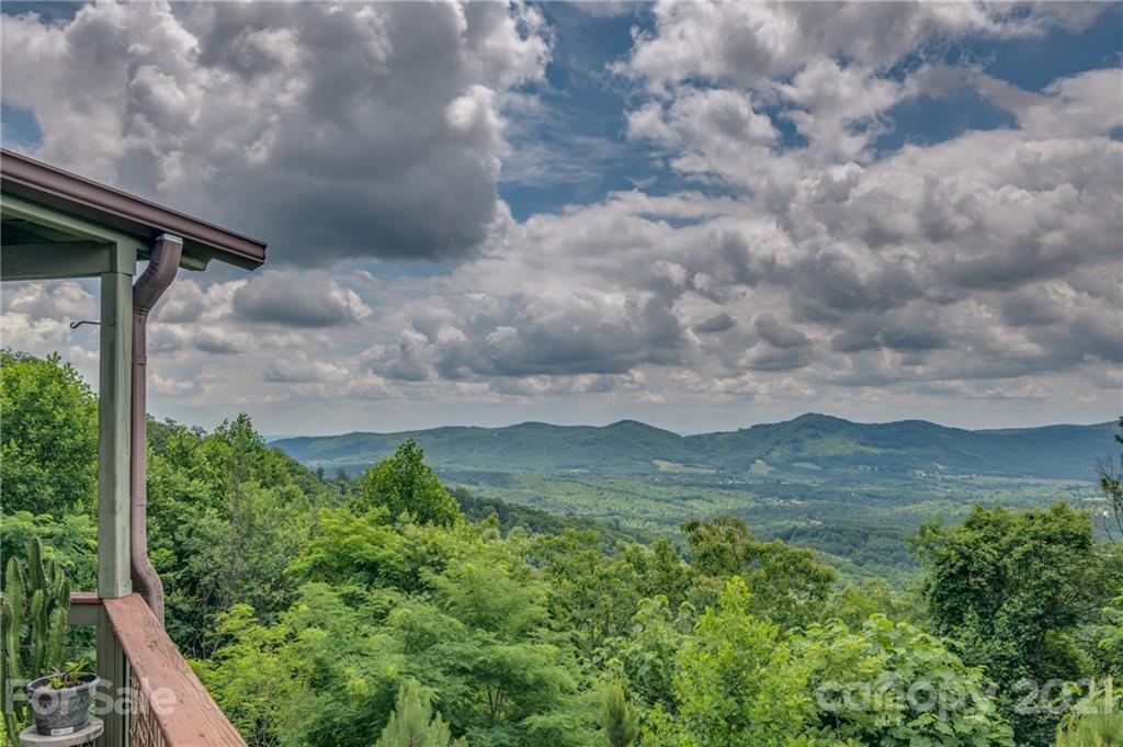 281 Big Rock Road Bostic, NC 28018 - Photo 32 of 48 a view of a back yard from a balcony