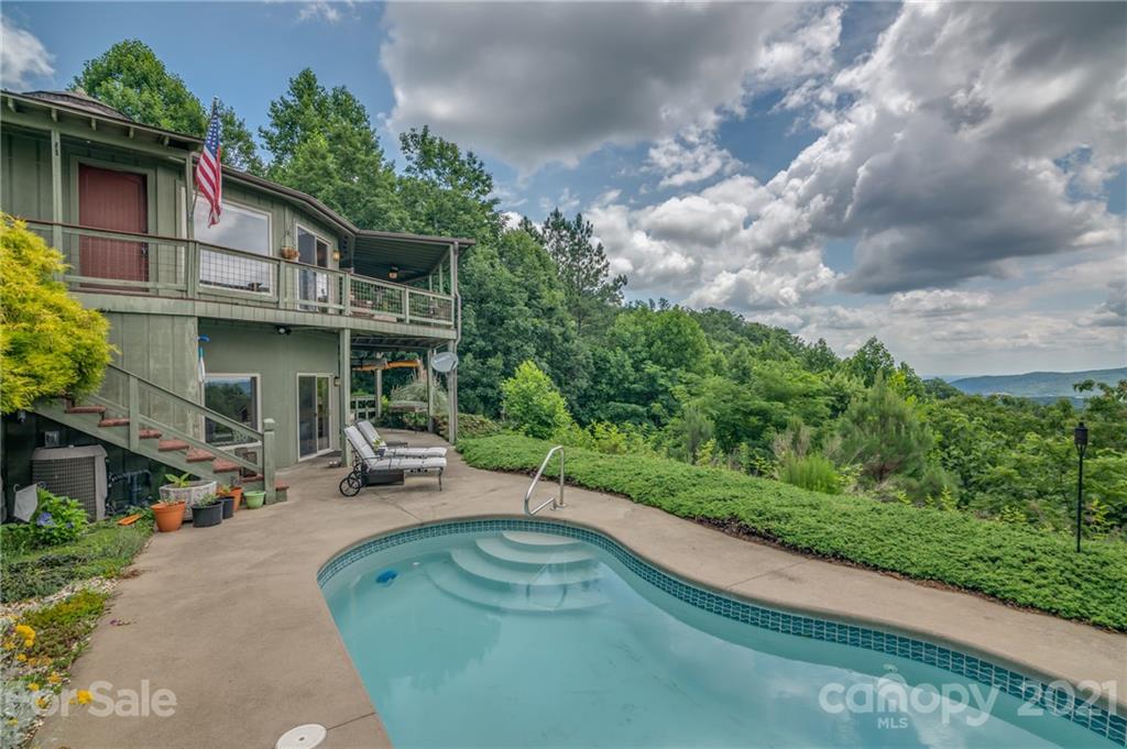 281 Big Rock Road Bostic, NC 28018 - Photo 36 of 48 a view of a house with a patio