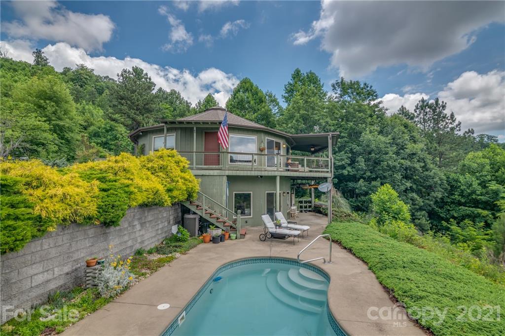 281 Big Rock Road Bostic, NC 28018 - Photo 45 of 48 a house view with a garden space