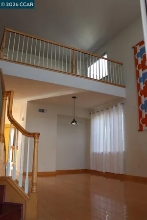 a view of an entryway with a window