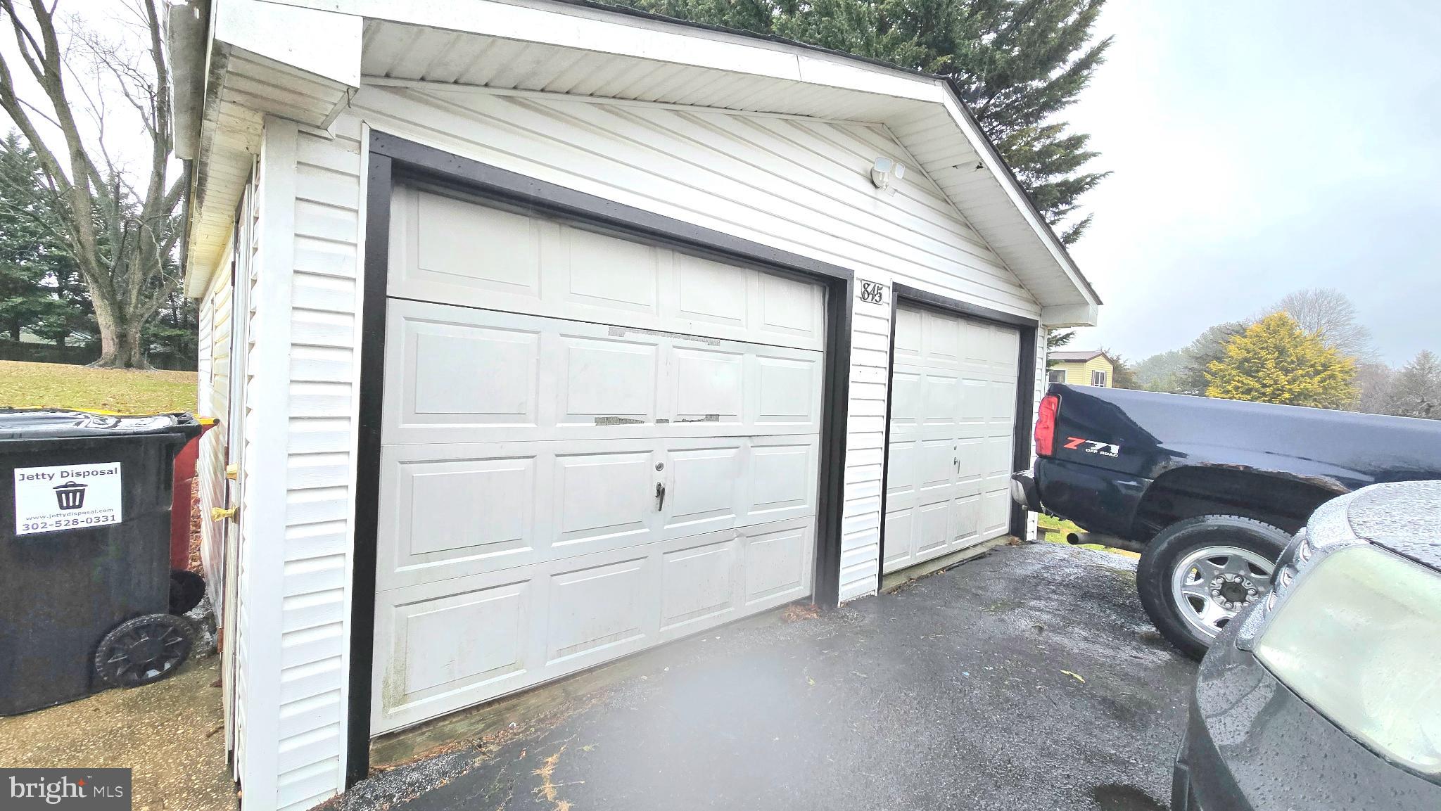 845 Old Forge Road Oxford, PA 19363 - Photo 21 of 21 Garage, storage & large driveway w/turnaround area