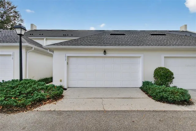 a car parked in front of a building