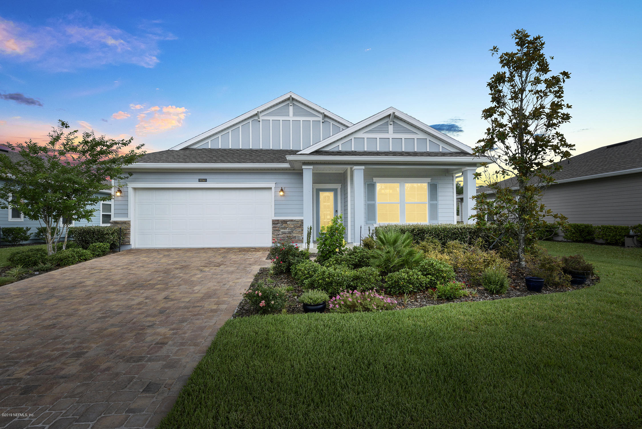 156 Crown Colony Road St. Augustine, FL 32092 - Photo 26 of 33 Front Twilight 1