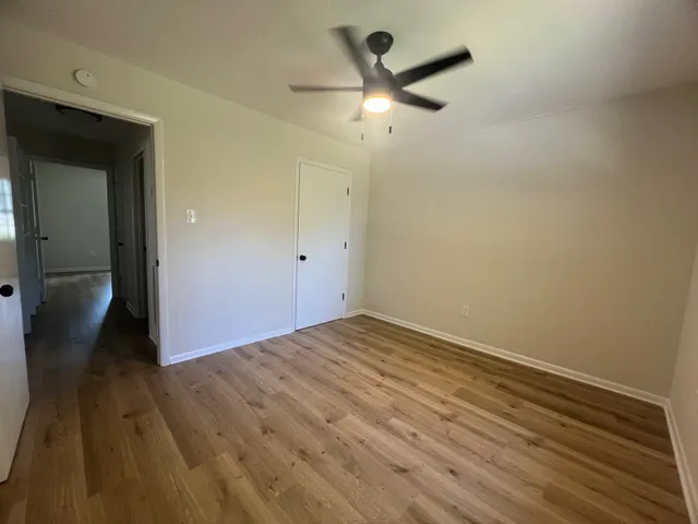 wooden floor in an empty room