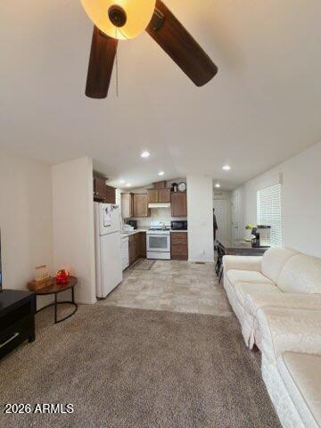 16225 North Cave Creek Road, Unit 31 Phoenix, AZ 85032 - Photo 9 of 33 a living room with furniture and a flat screen tv