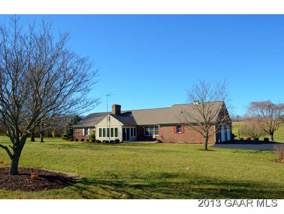643 Old White Bridge Road Waynesboro, VA 22980 - Photo 15 of 15 a front view of a house with garden