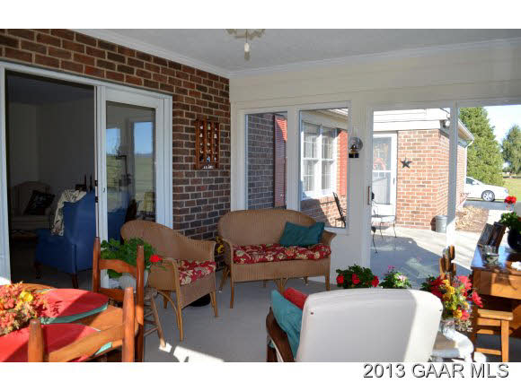 643 Old White Bridge Road Waynesboro, VA 22980 - Photo 9 of 15 a balcony with furniture and a potted plant