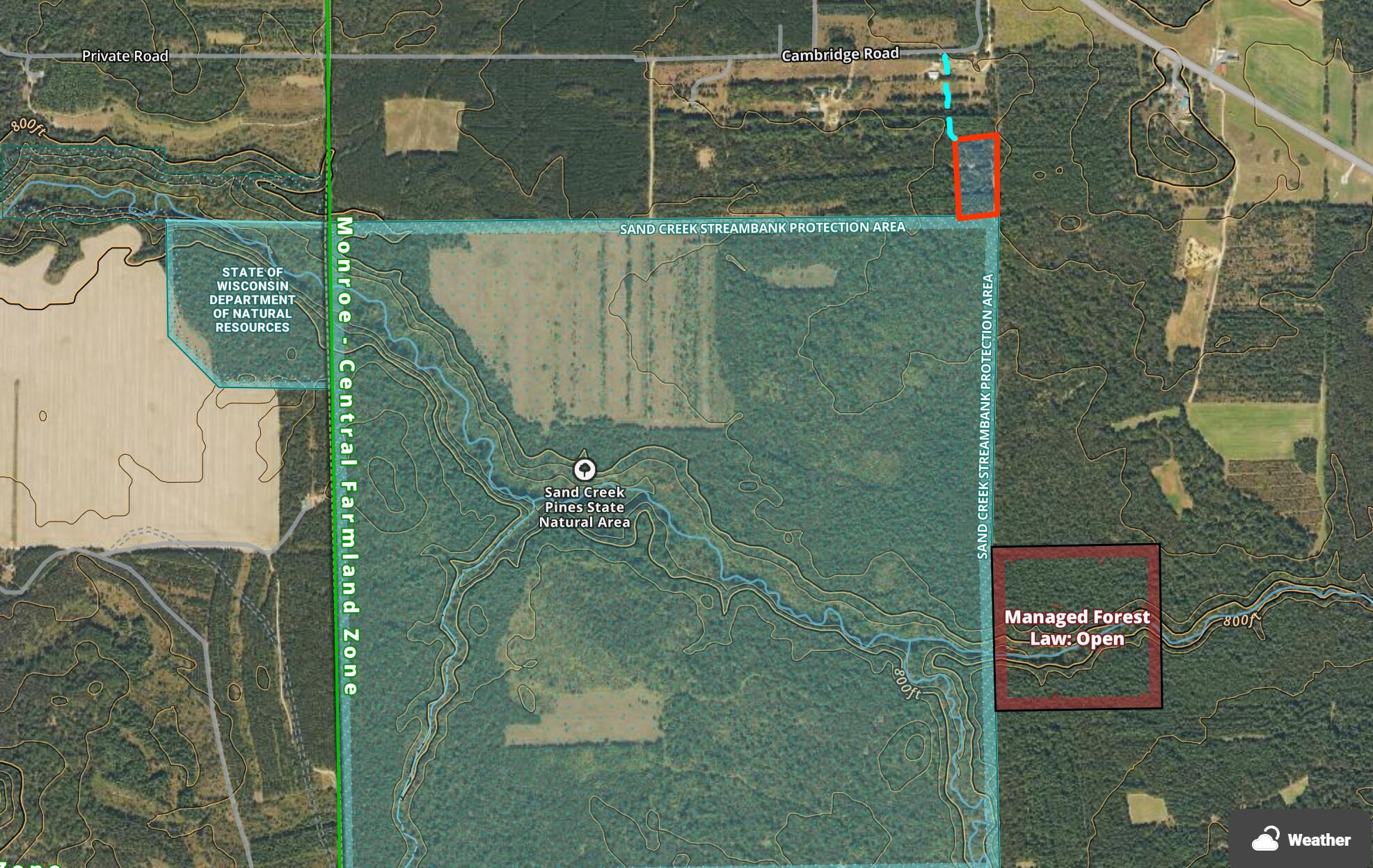 5766 Cambridge Road Little Falls, WI 54656 - Photo 4 of 9 map 1