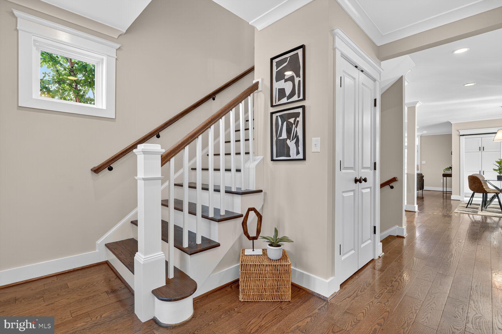 115 East Spring Street Alexandria, VA 22301 - Photo 3 of 49 a view of entryway with wooden floor