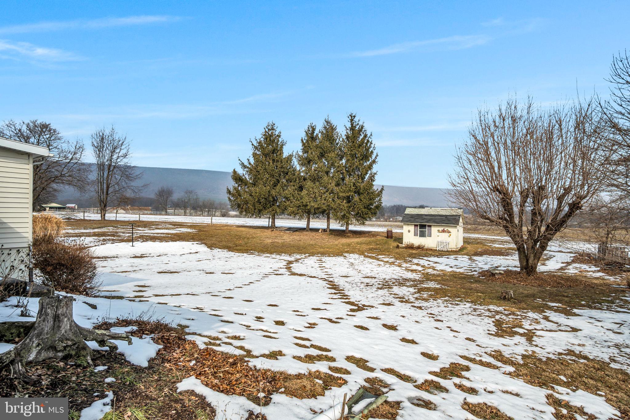 647 North Middle Road Newville, PA 17241 - Photo 28 of 35 a view of a yard with snow on the road