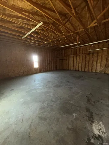 a backyard of a house with plants and palm trees