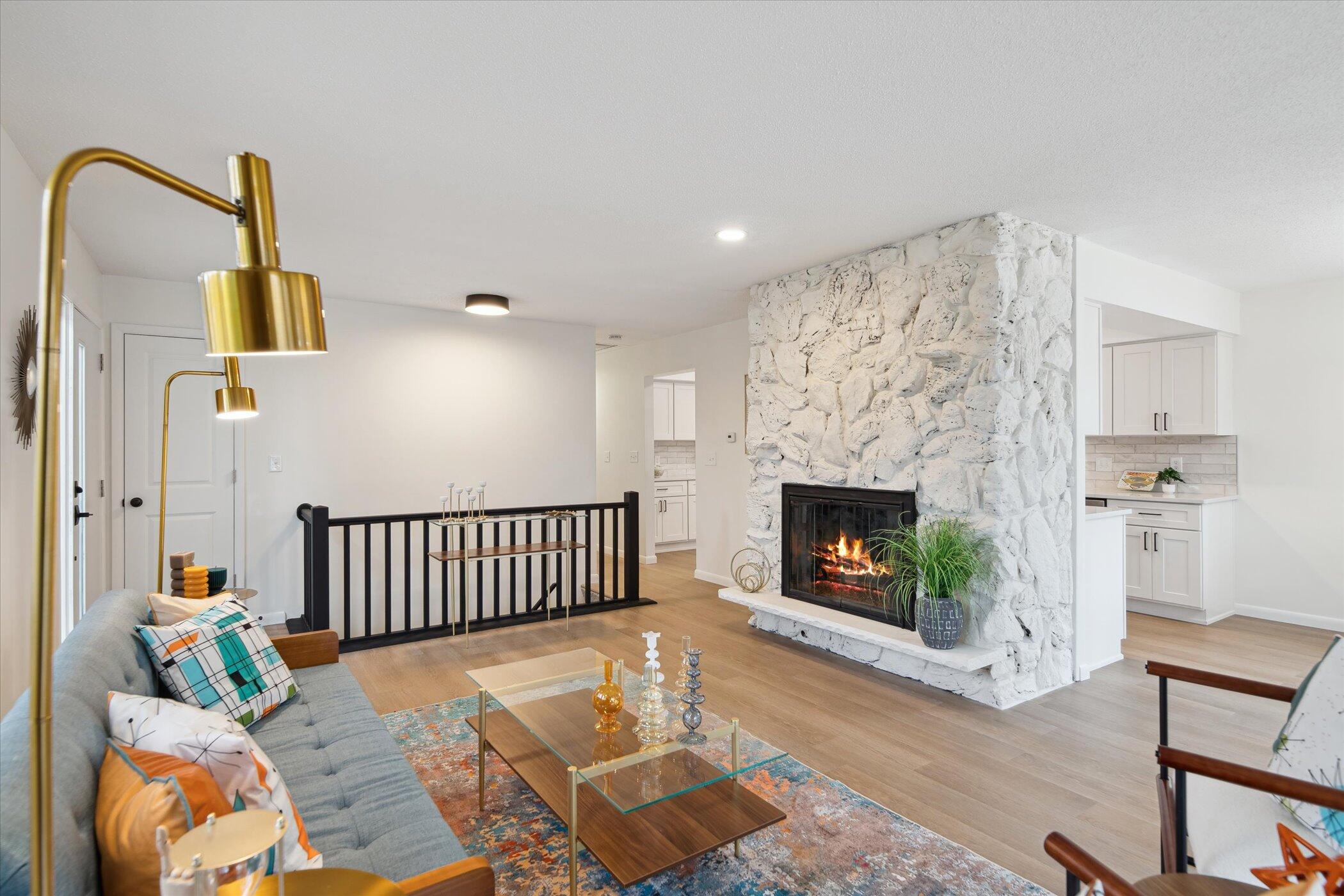 323 13th Street Plainwell, MI 49080 - Photo 10 of 47 Working Fireplace