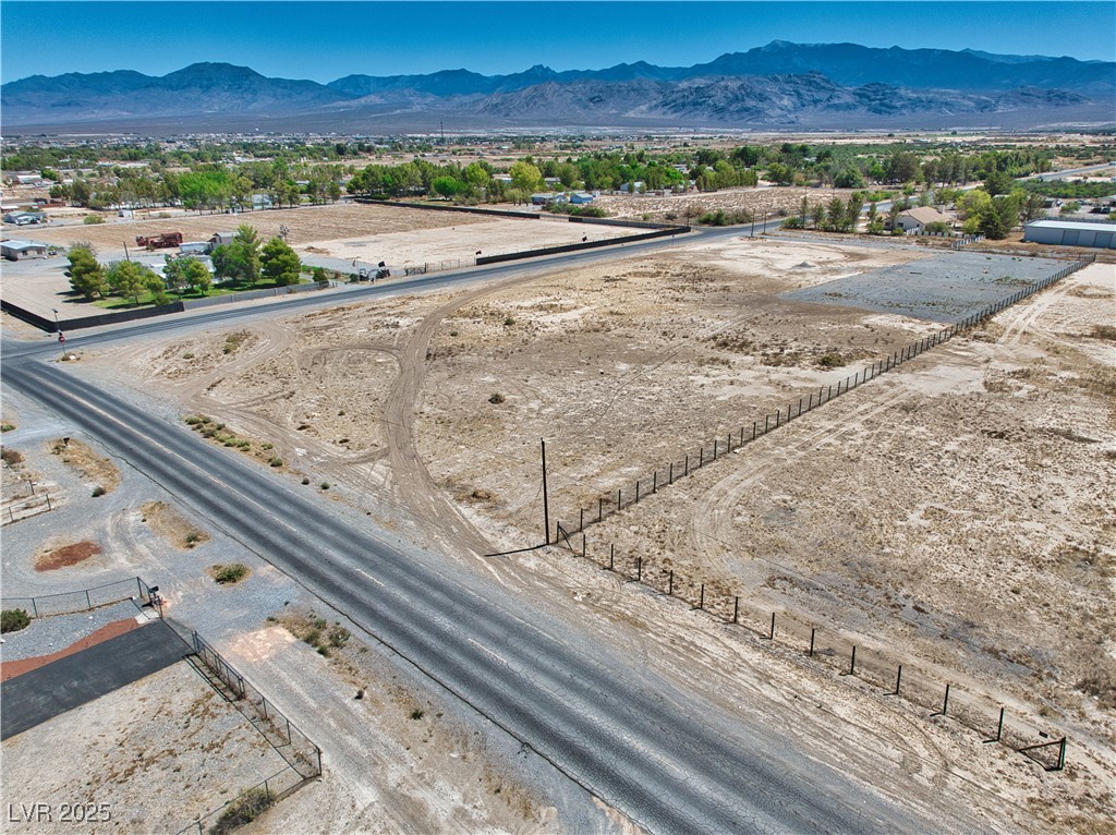2041 Manse Road Pahrump, NV 89048 - Photo 5 of 18 Overview of rural landscape featuring mountains and a desert landscape