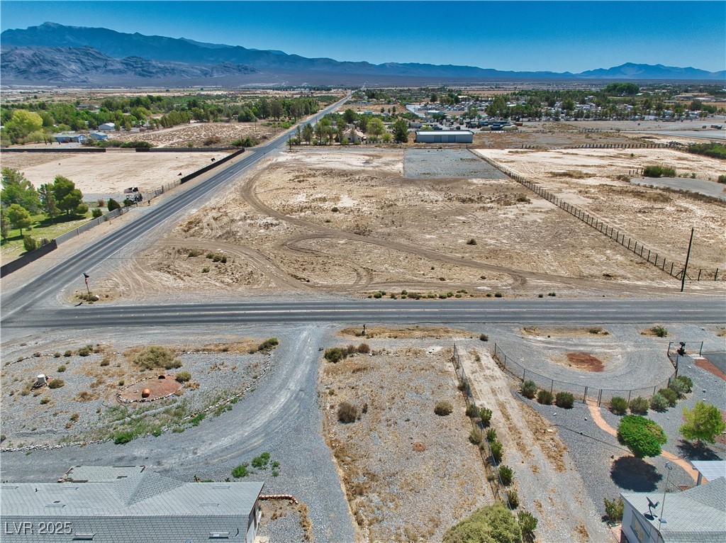 2041 Manse Road Pahrump, NV 89048 - Photo 6 of 18 Overview of rural landscape featuring a mountainous background and a desert landscape